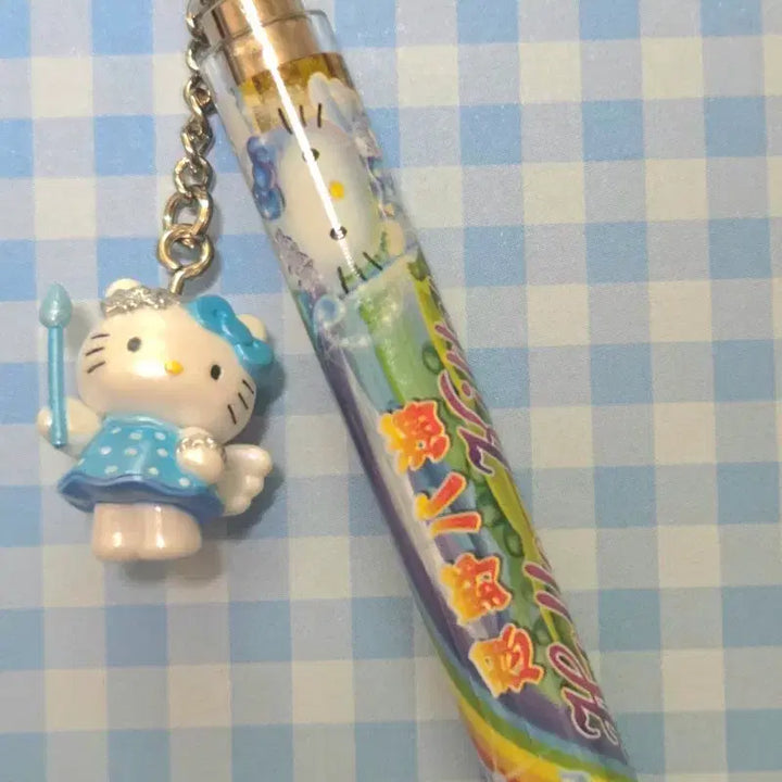 [BUNJANG] Hello Kitty Strap Ballpoint Pen / 키티스트랩 키티 볼펜 오시노 핫카이 야마나시 물의 요정