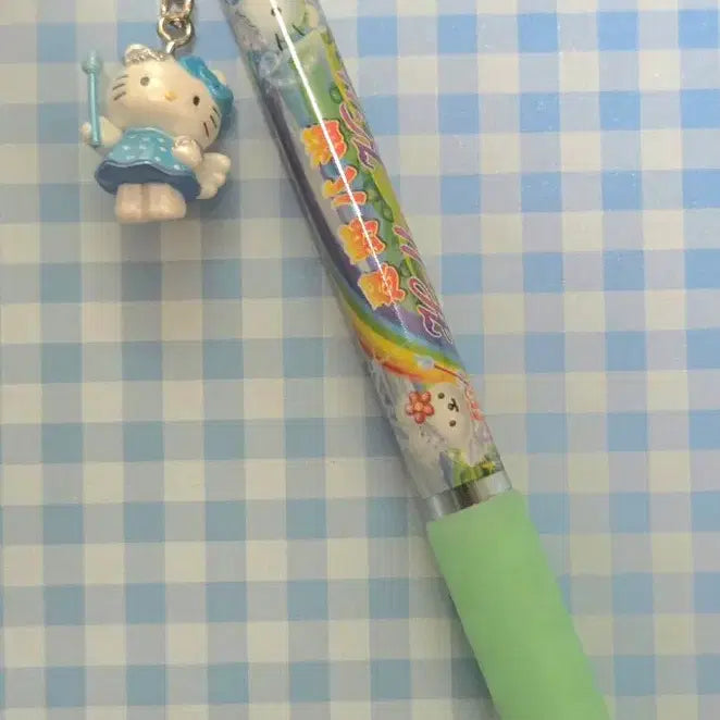 [BUNJANG] Hello Kitty Strap Ballpoint Pen / 키티스트랩 키티 볼펜 오시노 핫카이 야마나시 물의 요정