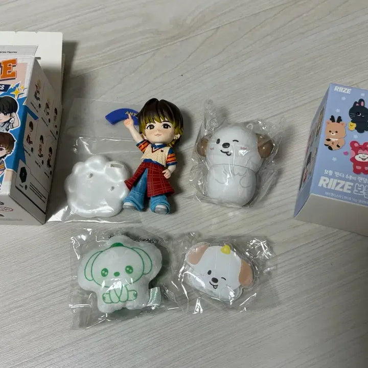 [BUNJANG] ARTMS Haeun Bottle Candy Figure Bundle Set / 멍룡이 팝마트 보틀캔디 말랑이 집게 일괄