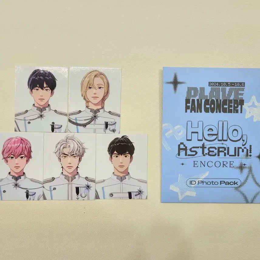 [BUNJANG] PLAVE Asterum Encore Uniform Photocard Set / 플레이브 아스테룸 앙콘 제복 증명사진