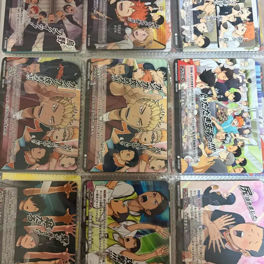 [BUNJANG] Haikyuu!! Karuta Cards Bundle (288 pcs) with Binder / 오늘만 할인)) 하이큐 바보카 288장