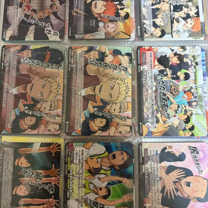 [BUNJANG] Haikyuu!! Karuta Cards Bundle (288 pcs) with Binder / 오늘만 할인)) 하이큐 바보카 288장