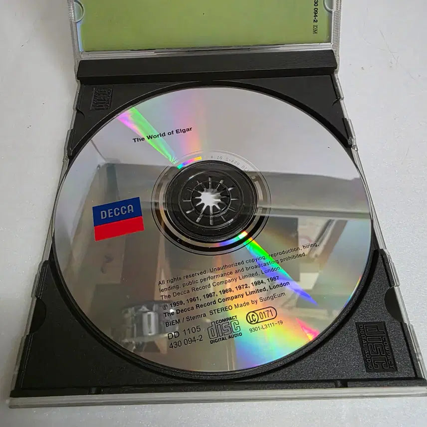[BUNJANG] Elgar World of Elgar / 엘가 Elgar - World of Elgar