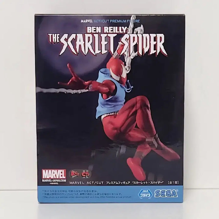 [BUNJANG] Sega Premium Figure Marvel Scarlet Spider-Man / 세가 프리미엄 피규어 마블 스칼렛 스파이더맨