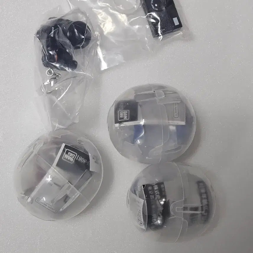 [BUNJANG] Nikon Camera Gachapon Miniature Bundle Set (5 pieces) / [5개 일괄] 미개봉 니콘 카메라 메지루시 가챠 미니어처