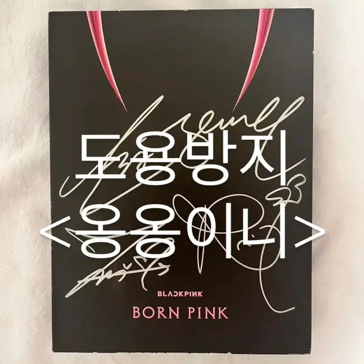[BUNJANG] Blackpink Signed Full Album (Pink Version) / 블랙핑크 친필싸인 본 핑크 앨범
