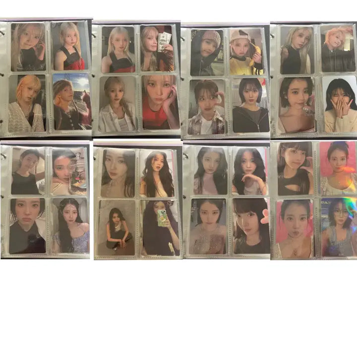 [BUNJANG] IU 93 Photocards &amp; Holcon Binder Bundle Set / 아이유 포카 93장 및 바인더 일괄