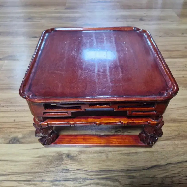 [BUNJANG] Traditional Korean Wooden So-ban Tea Table / 전통 목공예 소반/다도상