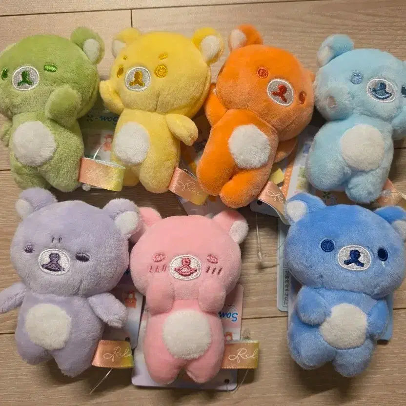 [BUNJANG] Rilakkuma Weather Rainbow Tenori Set / 일괄)리락쿠마 날씨 무지개 테노리