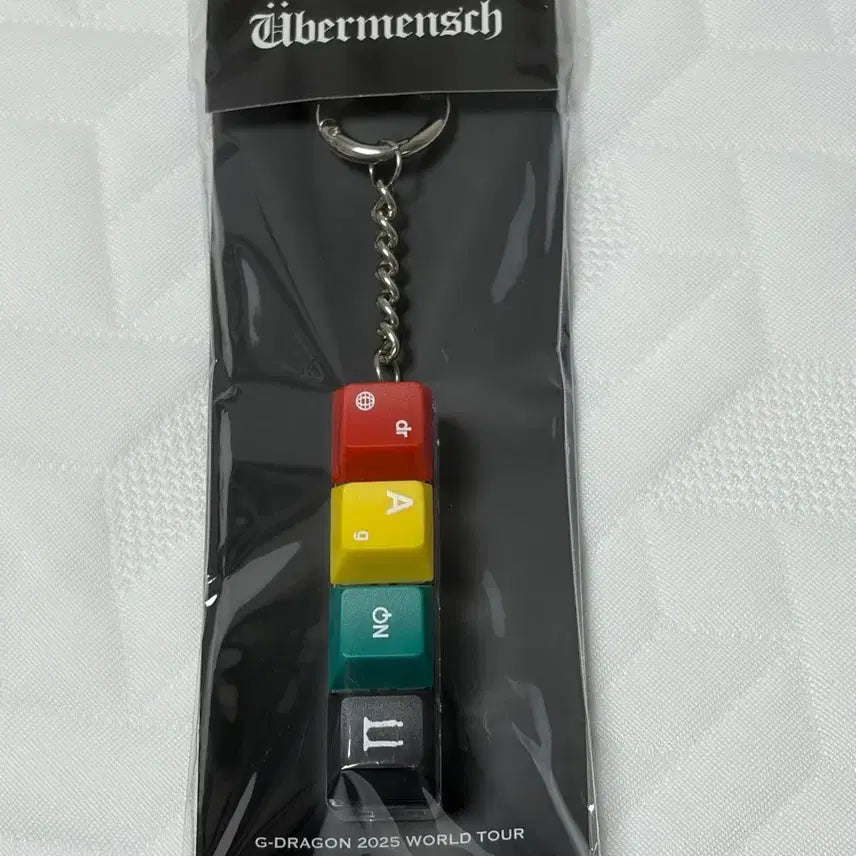 [BUNJANG] G-Dragon Weverse Mansha Keycap Keychain / 지드래곤 위버맨쉬 키캡키링