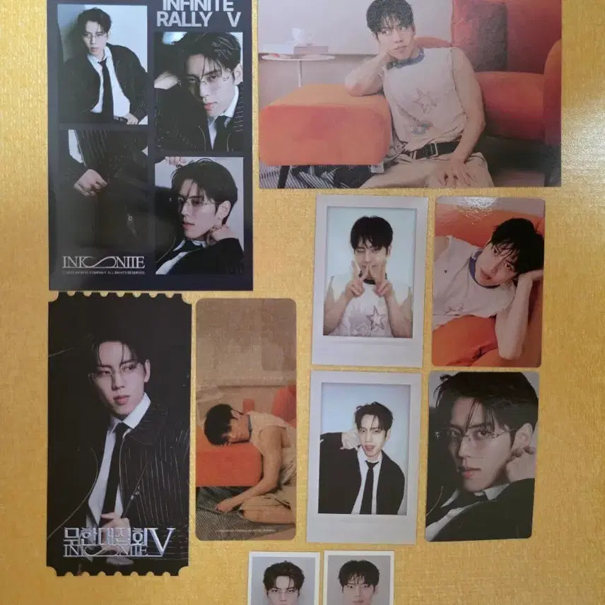 [BUNJANG] INFINITE Dongwoo Infinite Gathering MD Set / 인피니트 동우 무한대집회 MD 세트