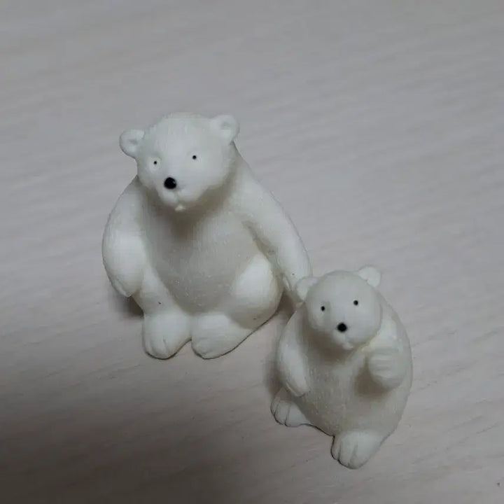[BUNJANG] Polar Bear Mini Figurines Set / 북극곰 미니 피규어