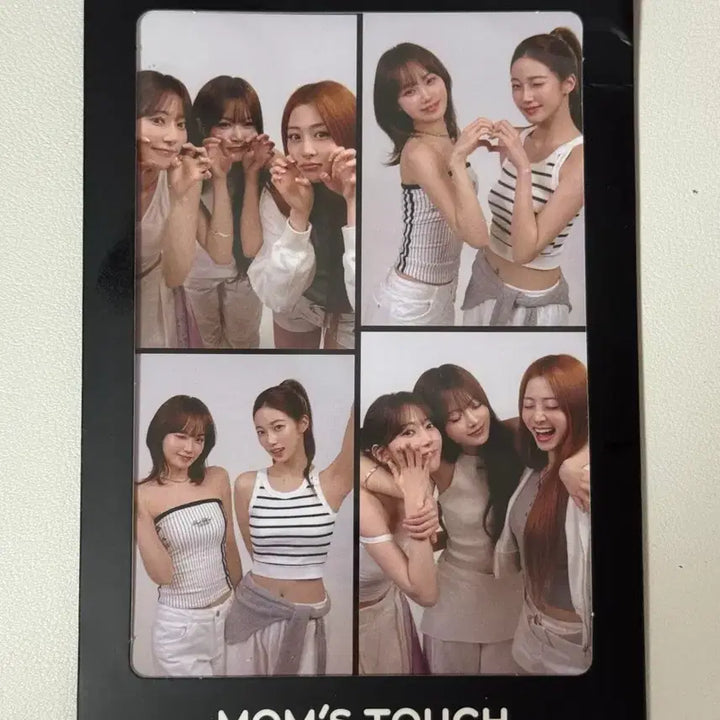 [BUNJANG] LE SSERAFIM Momstouch Four-Cut Photo / 르세라핌 맘스터치 네컷 사진