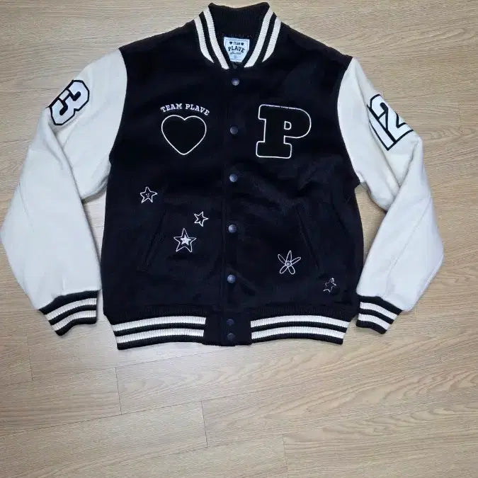 [BUNJANG] PLAVE Varsity Jacket M Size (Excludes Photocard) / 플레이브 바시티 M (포카x)