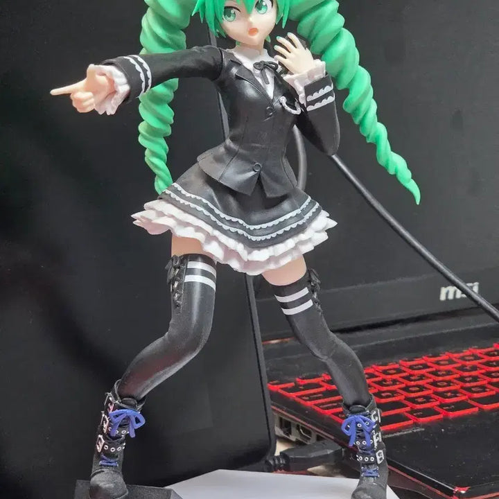 [BUNJANG] Hatsune Miku Project Diva Dark Angel Miku Figure (Box Included) / 하츠네미쿠 프로젝트 디바 다크엔젤 미쿠 피규어(상자O)
