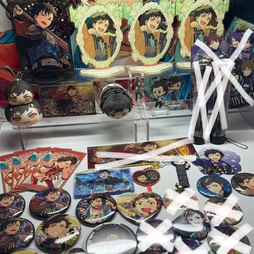[BUNJANG] Ensemble Stars! Nagumo Tetora Goods Bundle (Acrylic Stand, Plush, Ita Bag, Can Badges, etc.) / 가격인하 대량 처분ㅣ 앙상블스타즈 앙스타 나구모 테토라 굿즈 아크릴 스탠드 누이 이타백 캔뱃지 파샤 파샷츠 지류 스글 코롯타 코롯토 ld sd 10주년 팝업스토어 대량 판매 양도