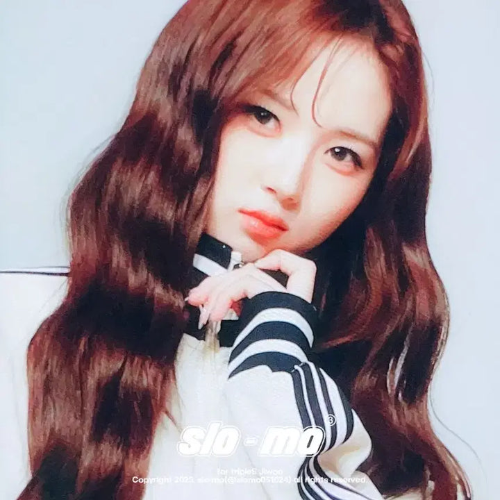 [BUNJANG] TripleS Jiwoo Signed Polaroid / 트리플에스 지우 싸인 폴라로이드 싸폴 양도합니다