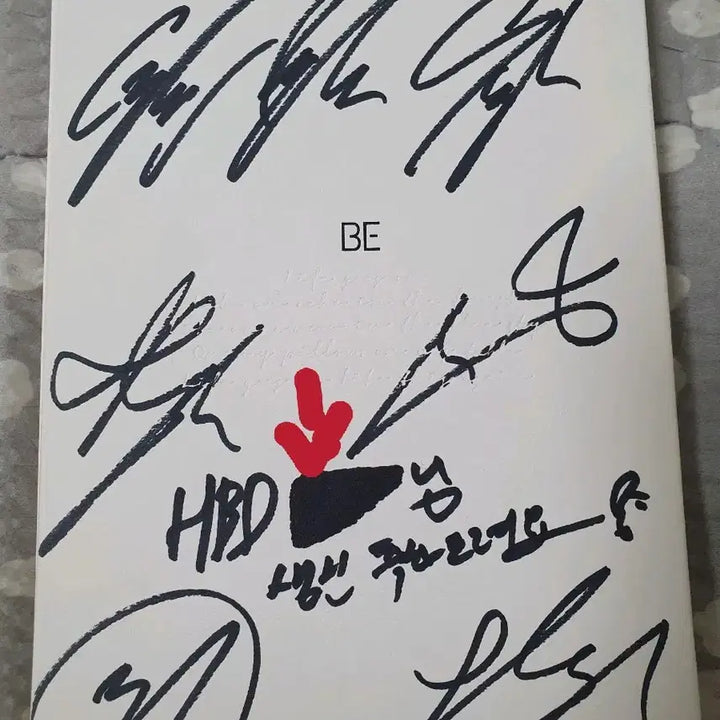 [BUNJANG] BTS BE Album Signed / 방탄소년단 BE 친필 싸인 앨범