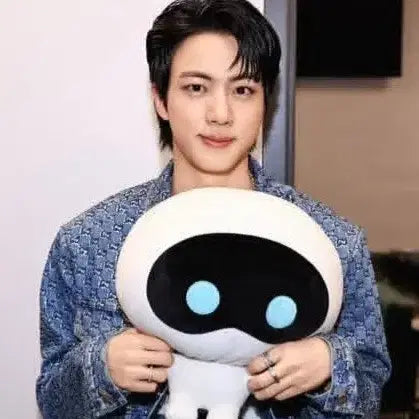 [BUNJANG] BTS Jin Wootteo Doll Cushion / BTS진 Wootteo doll cushion 우떠