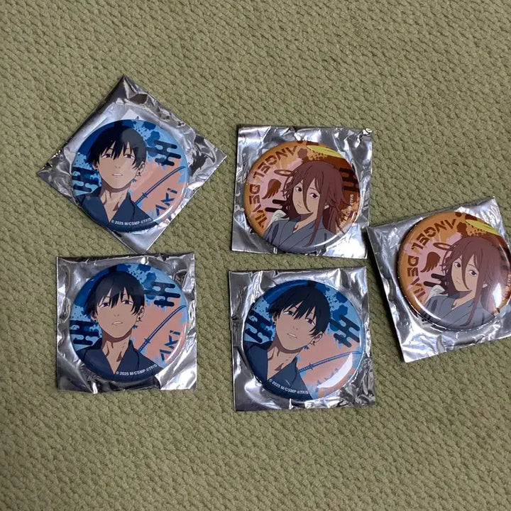 [BUNJANG] Chainsaw Man Omatsturi Can Badge Aki / 원가양도) 체인소맨 오마츠리 캔뱃지 아키