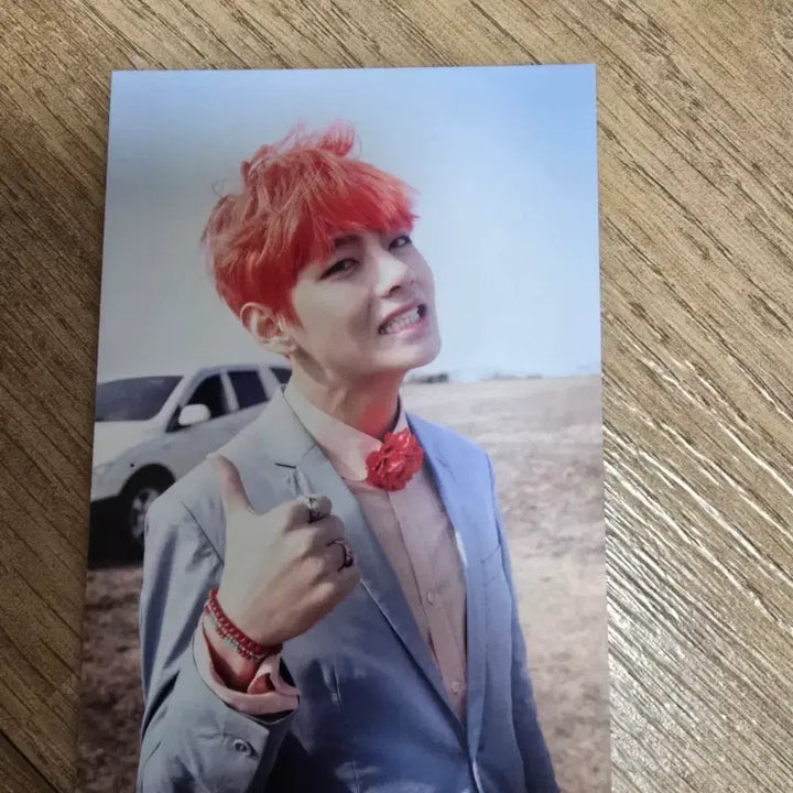 [BUNJANG] BTS V Fire Photocard / BTS. 방탄소년단 불타오르네 태형 뷔 공방 포카