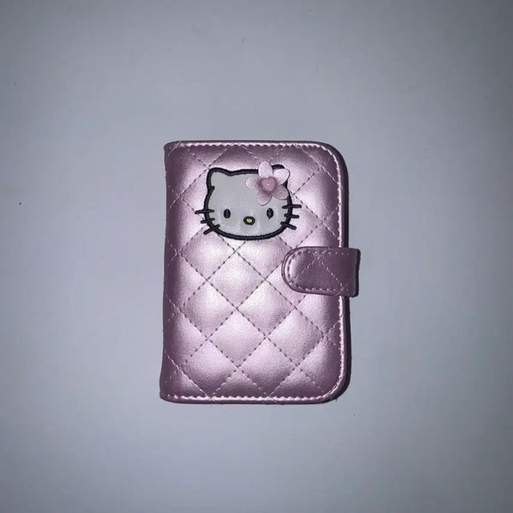 [BUNJANG] Hello Kitty Quilted Photocard Binder / 헬로키티 퀼트 퀼팅 포카 바인더