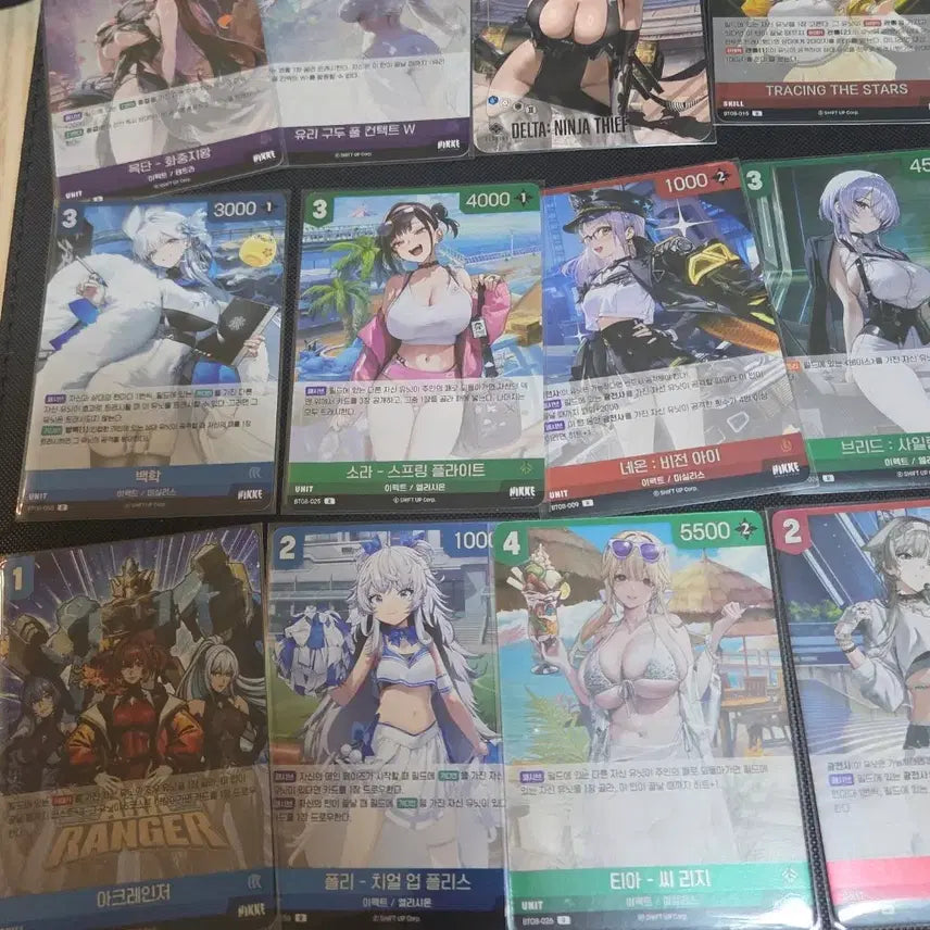 [BUNJANG] Niki Nibellarena Card Bundle Set (18 cards) / 니케 니벨아레나 카드 일괄 (18장)