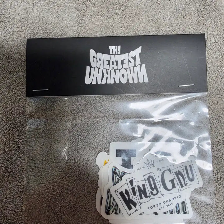 [BUNJANG] KING GNU Mix Logo Sticker Sealed / 킹누, 킹 누, KING GNU 믹스 로고 스티커 미개봉