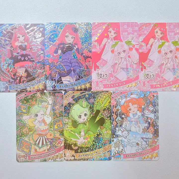 [BUNJANG] IFREE Sebin Airi Ring Ring Sakura Dark Gumi Miku Collaboration Quartet Star Bundle Set / 아이프리 세빈 아이리 링링 사쿠라 다크 구미 미쿠 콜라보 일괄 판매 콰르텟 스타