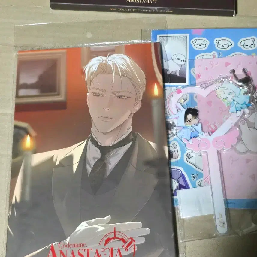 [BUNJANG] Code Name Anastasia Chinese Exclusive Merchandise Bundle Set / 코드네임아나스타샤 코드아나 중국한정굿즈 특전 강건마 새상품 일괄