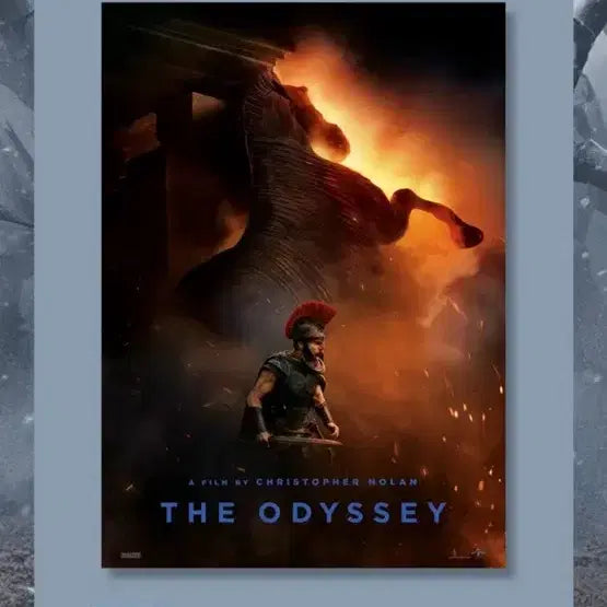 [BUNJANG] The Odyssey Christopher Nolan Directed Movie Poster / (박스포장)오디세이 시네아카이브 포스터
