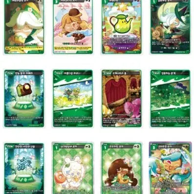 [BUNJANG] Cookie Run Brave Plus Season 12 Full Set / 12탄 쿠키런브레이버스 색별 전종 판매합니다