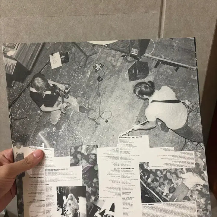 [BUNJANG] Nirvana In Utero LP European First Pressing / 너바나 in utero LP 유럽 초판