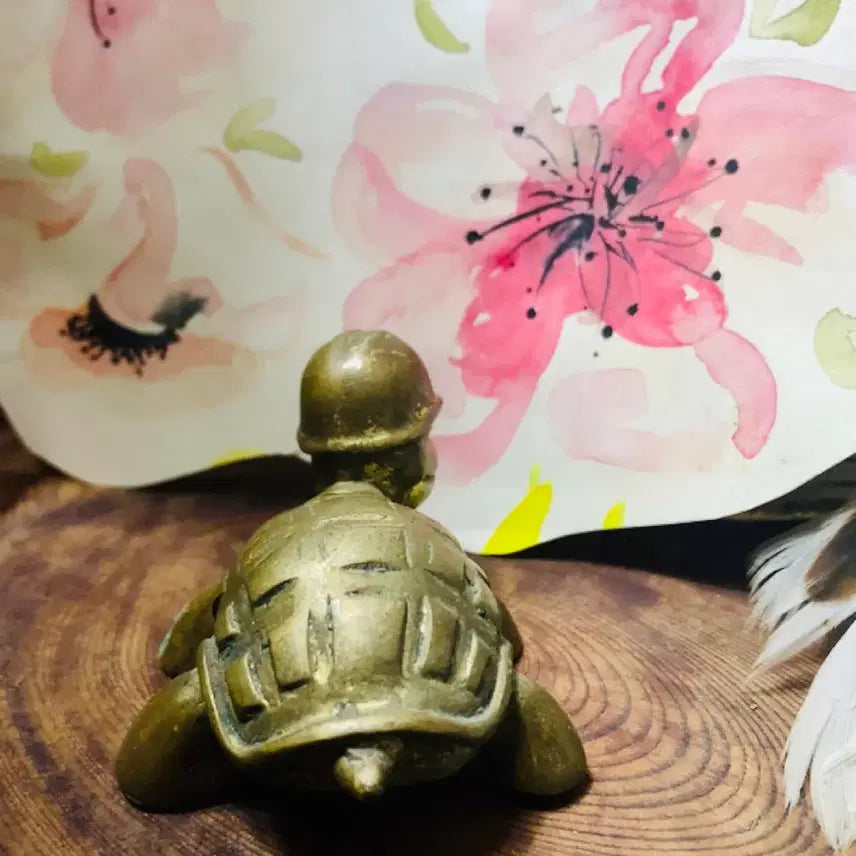 [BUNJANG] Cute Turtle Bronze Sculpture Interior Decor / 귀여운 거북이 브론즈 조형 인테리어 소품