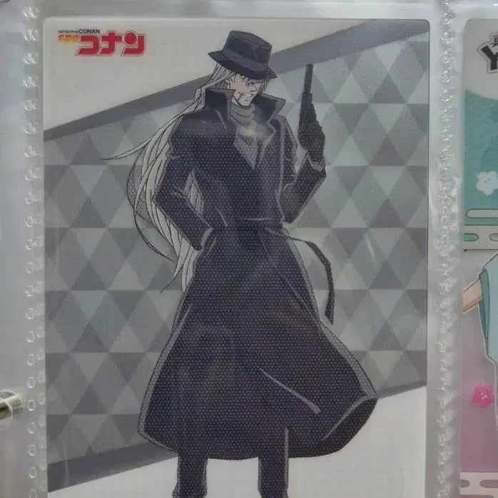 [BUNJANG] Detective Conan Clear Card - Black Organization Gin / 명탐정코난 클리어카드 검은조직 진 카드 팝니다!