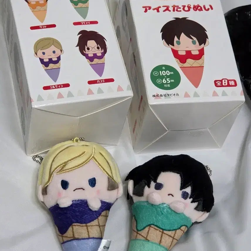 [BUNJANG] Attack on Titan Ice Tapanui Levi Erwin Bundle - Eruri, Erwin x Levi / [새상품]진격의 거인 아이스 타피누이 리바이 엘빈 일괄에루리 엘빈리바