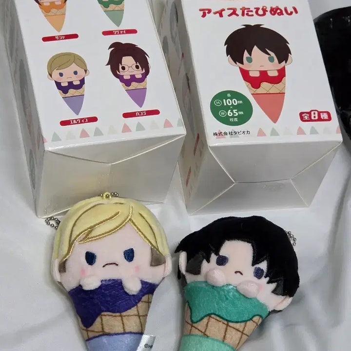[BUNJANG] Attack on Titan Ice Tapanui Levi Erwin Bundle - Eruri, Erwin x Levi / [새상품]진격의 거인 아이스 타피누이 리바이 엘빈 일괄에루리 엘빈리바