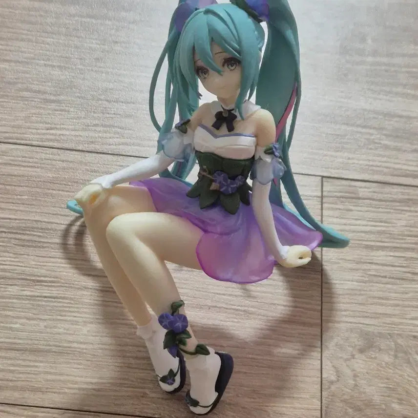 [BUNJANG] Noodle Stopper Hatsune Miku Flower Edition Figure / 누들스토퍼 나팔꽃 미쿠