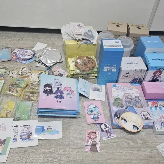 [BUNJANG] Blue Archive Cafe Memorial Goods / 급처) 블루아카이브 / 카페메모리얼 굿즈정리