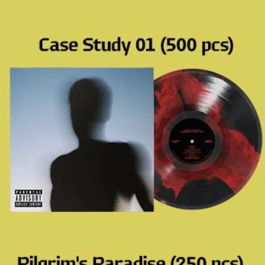 [BUNJANG] Daniel Caesar Case Study 01 Limited Edition Vinyl (Red &amp; Black Marble) / 다니엘시저 case study 01 LP 500장 한정