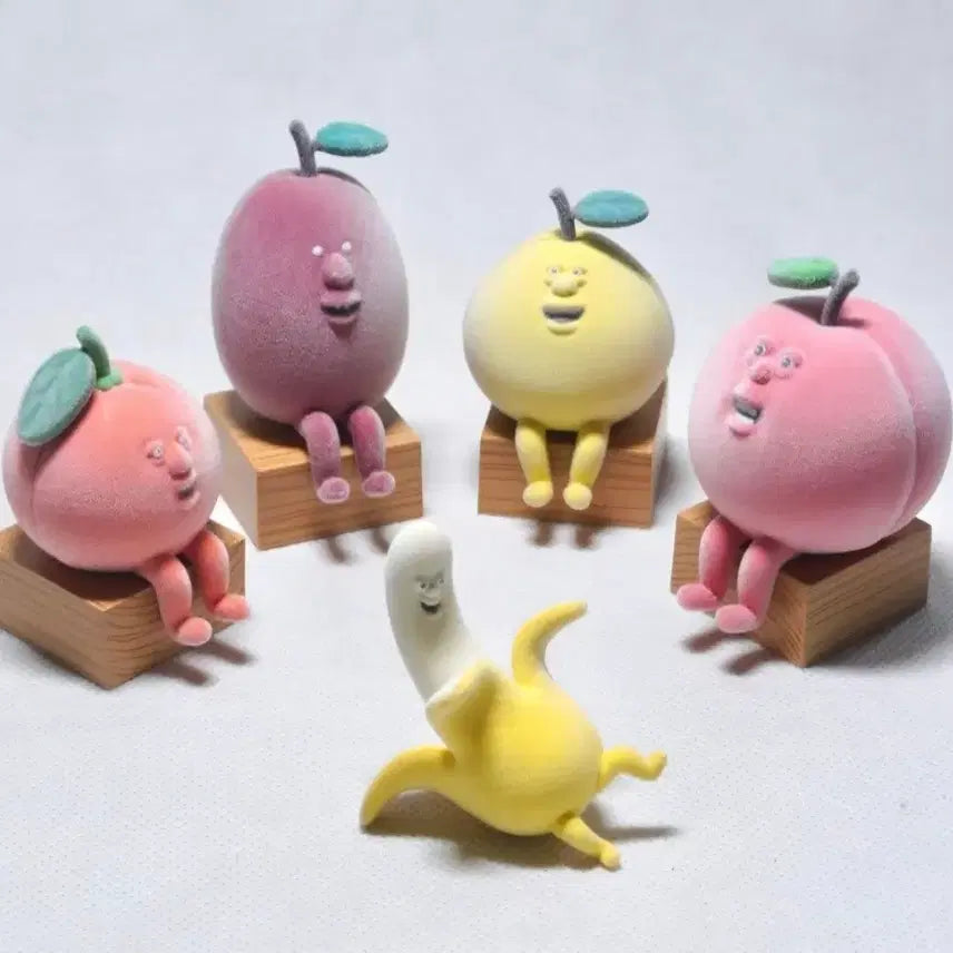 [BUNJANG] Assorted Fruit Gachapon Figure Bundle Set / 신기한 과일 가챠 피규어