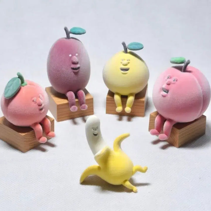 [BUNJANG] Assorted Fruit Gachapon Figure Bundle Set / 신기한 과일 가챠 피규어