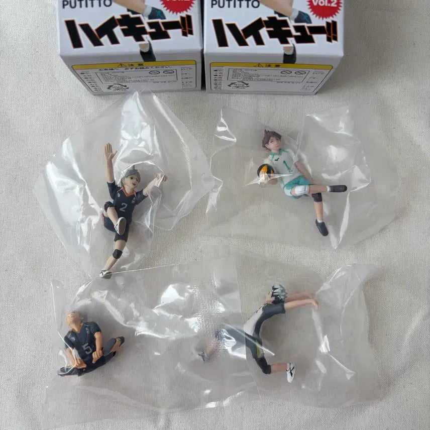 [BUNJANG] Haikyuu!! Putitto Figures - Oikawa, Suga, Bokuto, Tanaka / 새상품) 하이큐 푸티토 오이카와 스가 보쿠토 타나카