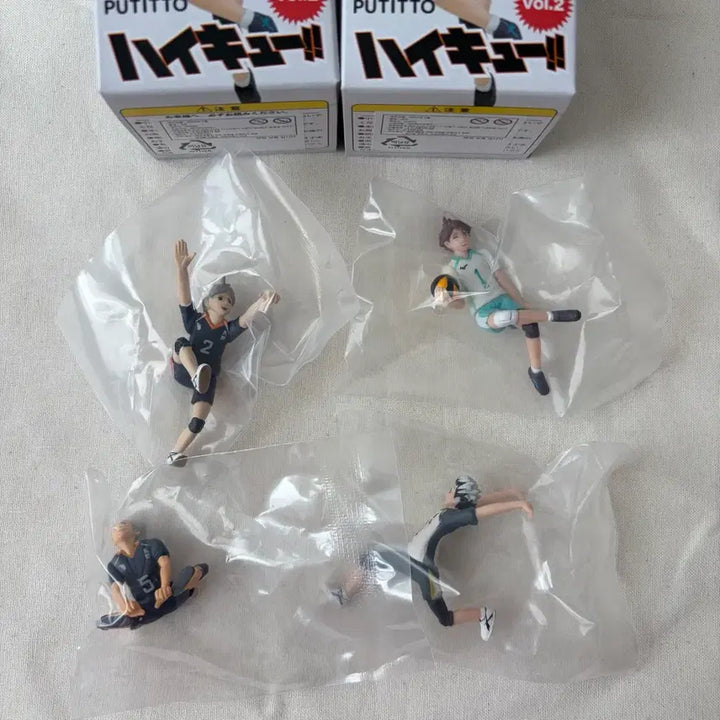 [BUNJANG] Haikyuu!! Putitto Figures - Oikawa, Suga, Bokuto, Tanaka / 새상품) 하이큐 푸티토 오이카와 스가 보쿠토 타나카