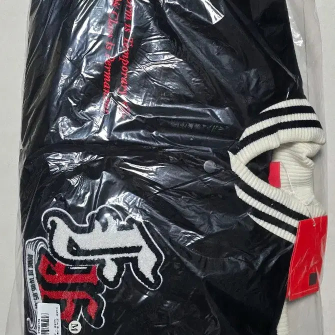 [BUNJANG] Faker 30th Anniversary Varsity Jacket Black M / 페이커 생일 30주년 바시티 자켓 M 검정 티원