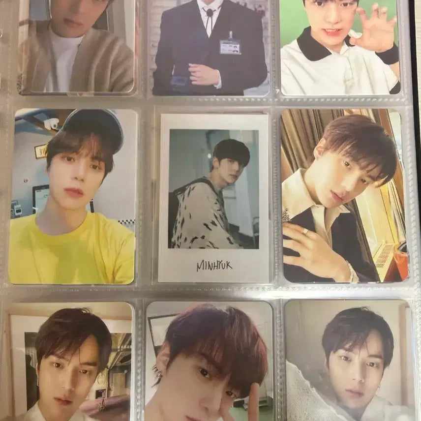 [BUNJANG] Monsta X Minhyuk Bundle Set Photocards / 몬스타엑스 민혁 포카 일괄