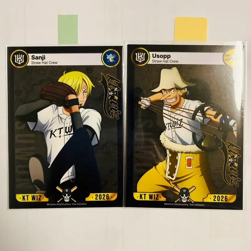[BUNJANG] One Piece KT Sanji / Usopp 2-Piece Set / 원피스 KT 상디 / 우솝 2종 세트-04