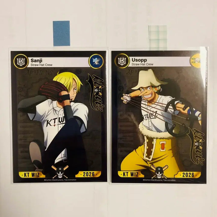 [BUNJANG] One Piece KT Sanji / Usopp 2-Type Set / 원피스 KT 상디 / 우솝 2종 세트-05