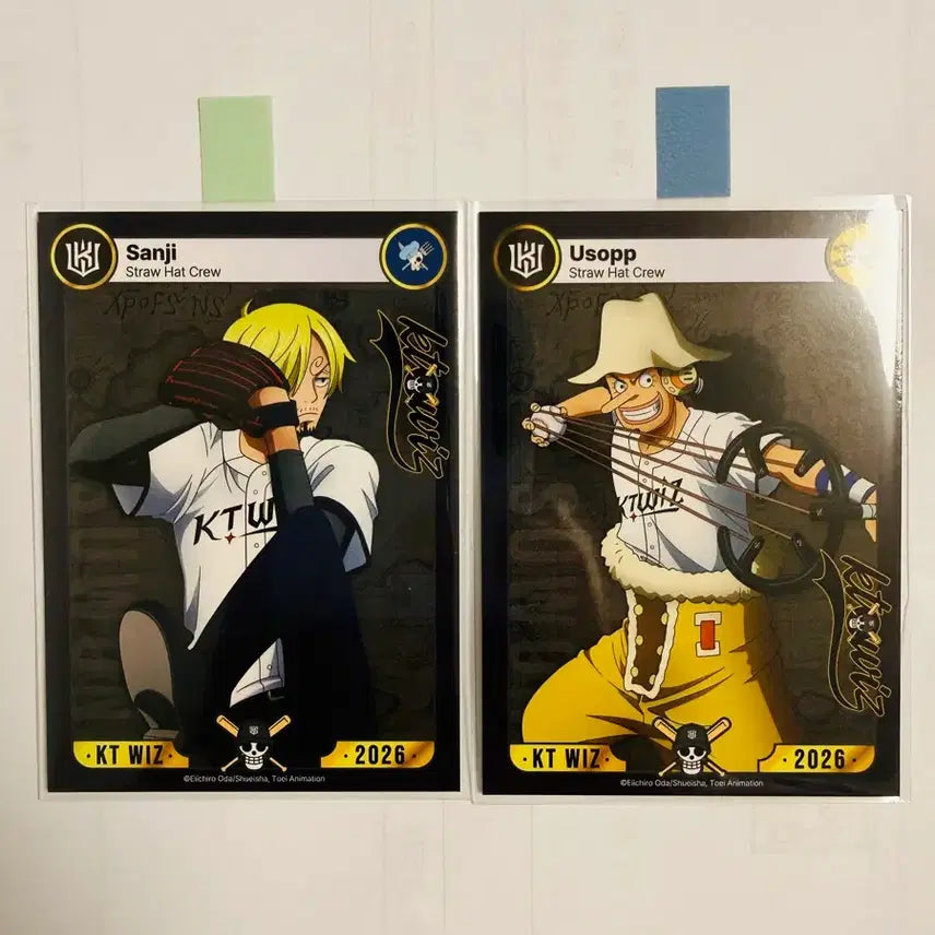 [BUNJANG] One Piece KT Sanji &amp; Usopp 2-Set / 원피스 KT 상디 / 우솝 2종 세트-06
