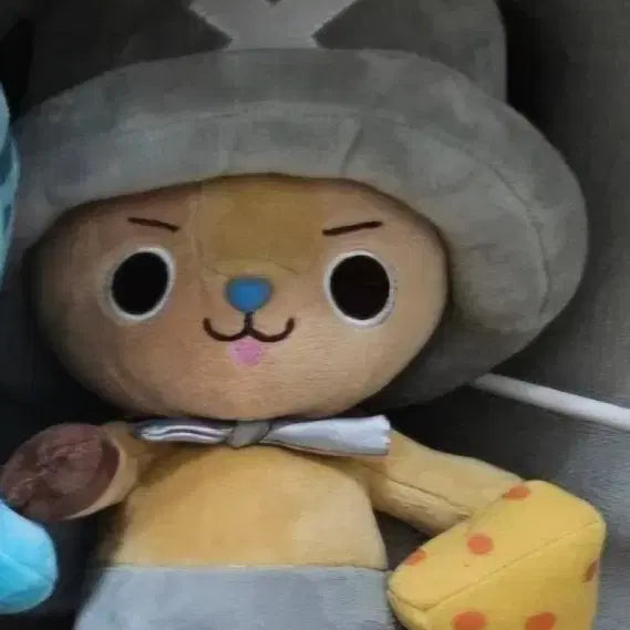 [BUNJANG] One Piece Tony Tony Chopper Mouse Hat Plush / 원피스 토니토니 쵸파 쥐돌이 인형